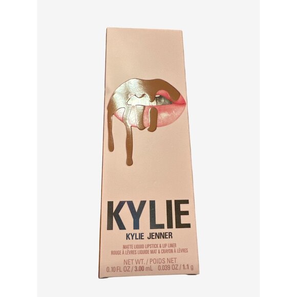 Kylie Cosmetics Matte Liquid Lipstick Lip Liner Set Exposed 701 Nude Full Size - Picture 2 of 4